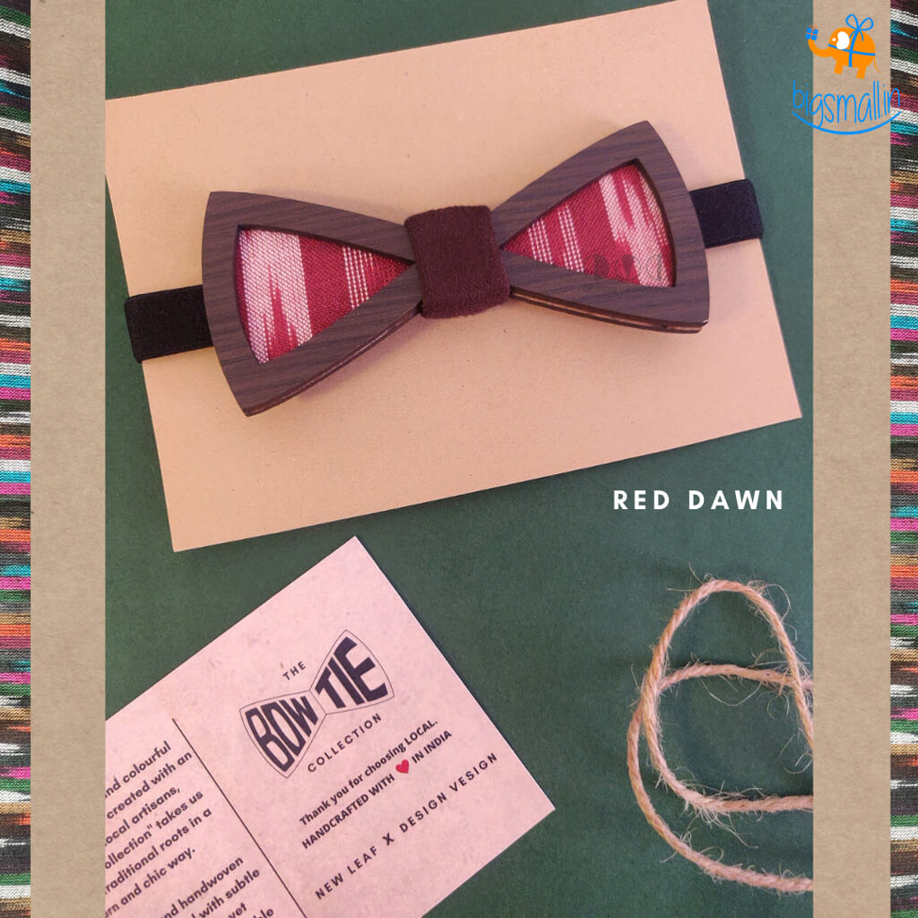 Wooden bow tie, outlet gift for him