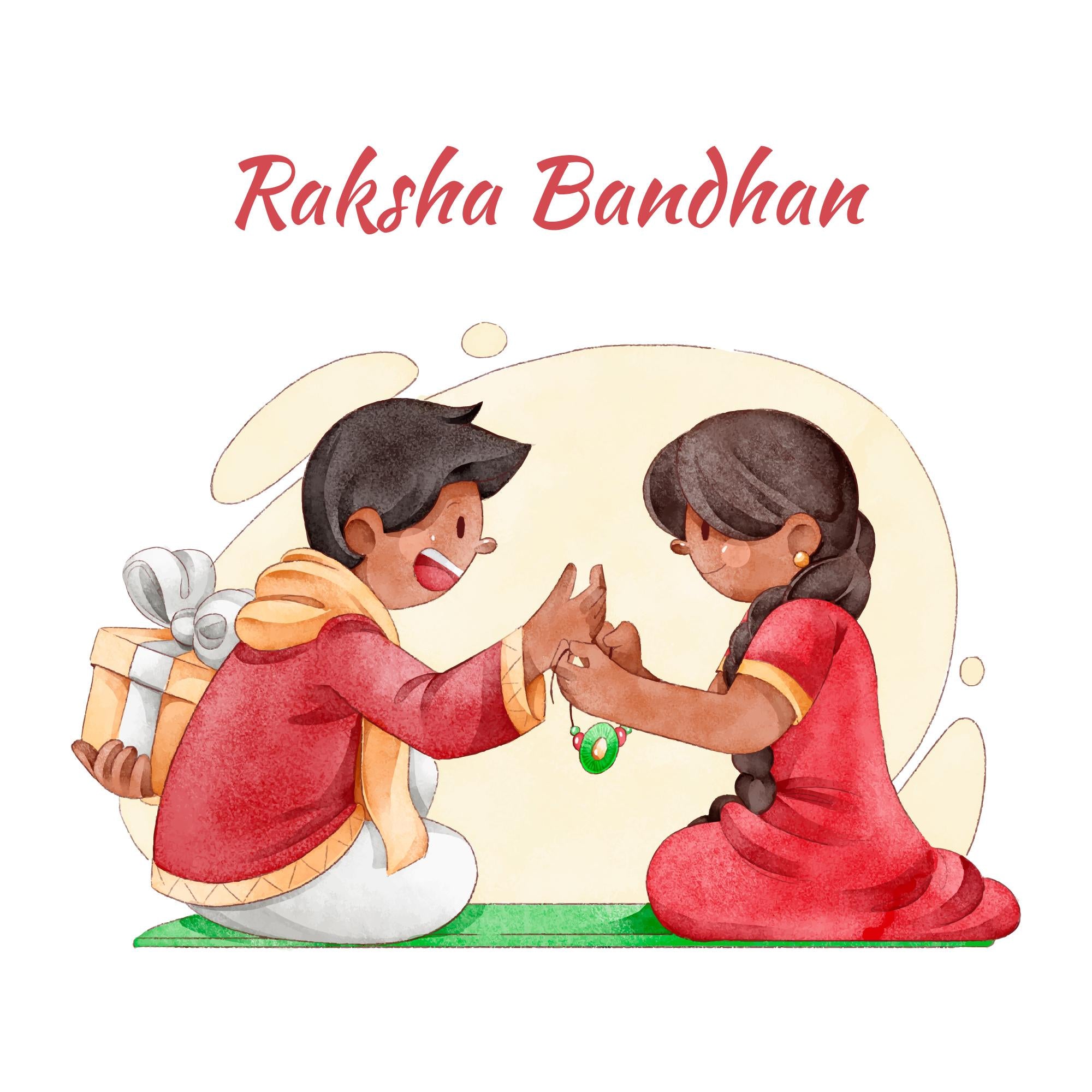 Raksha Bandhan Drawing || How to Draw Raksha Bandhan Pencil Drawing || Rakhi  Celebration Drawing - YouTu… | Raksha bandhan drawing, Sisters drawing,  Children sketch