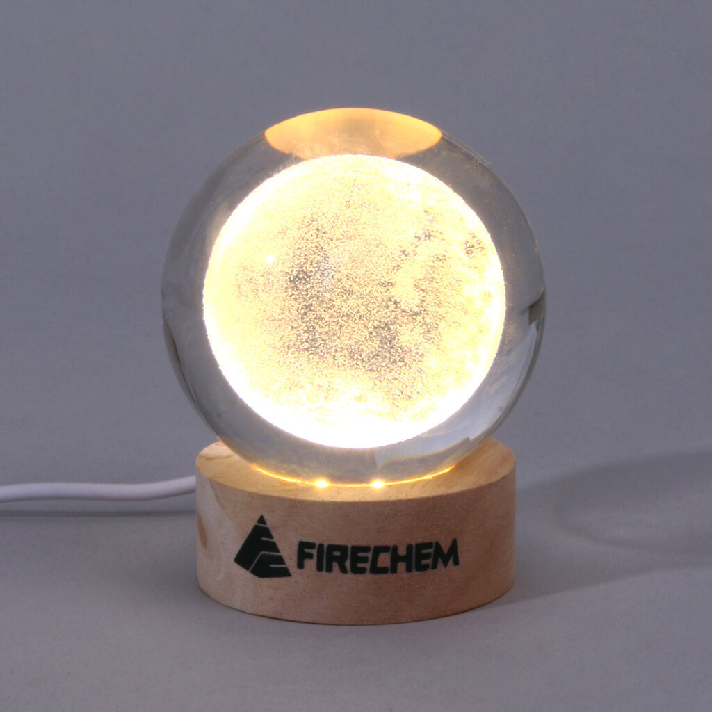 Fire Chem - Customized Crystal Ball Lamp