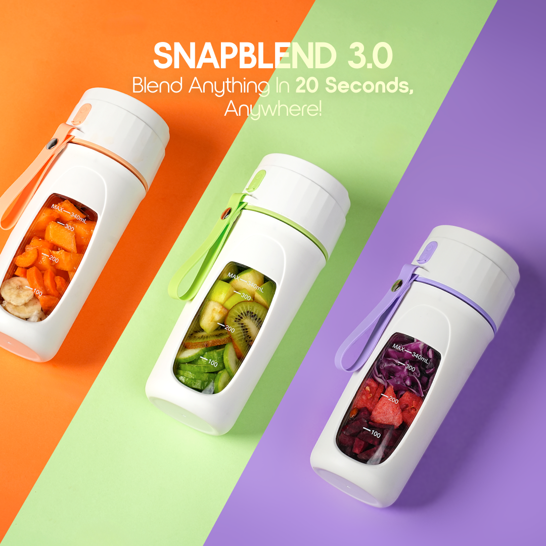 Portable Smoothie Blender - SnapBlend 3.0