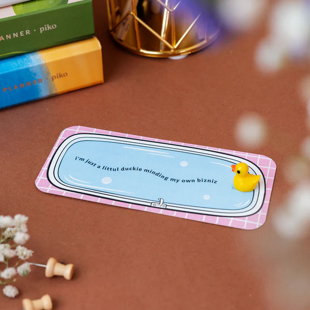 Duckie Tub Bookmark