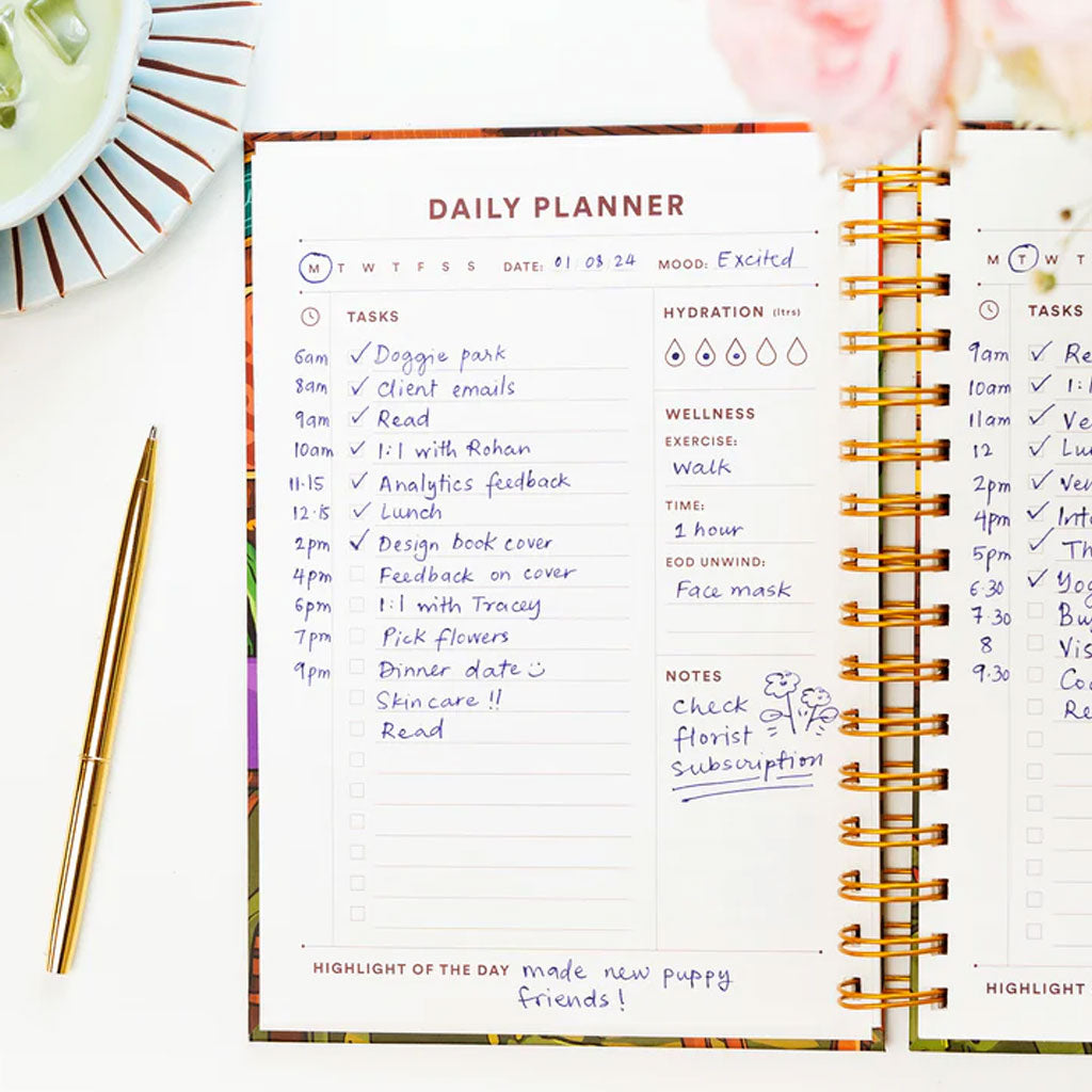 Fresh Start Daily Planner