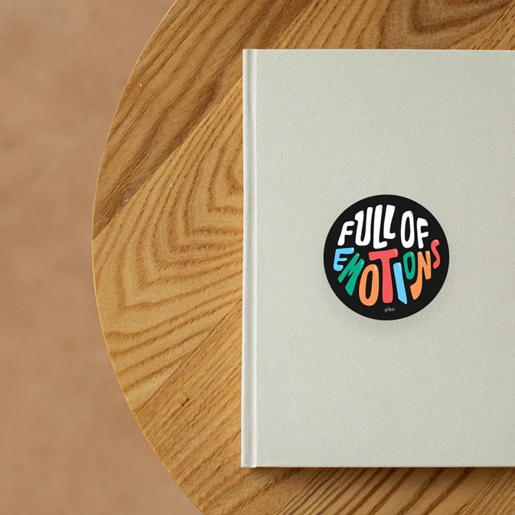 Full of Emotions Sticker