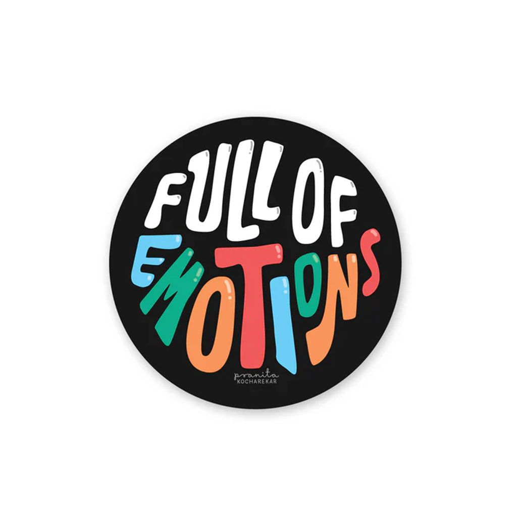 Full of Emotions Sticker