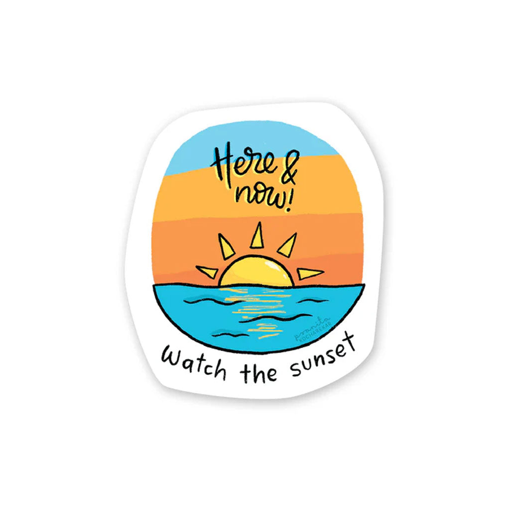 Here & Now Sunset Sticker