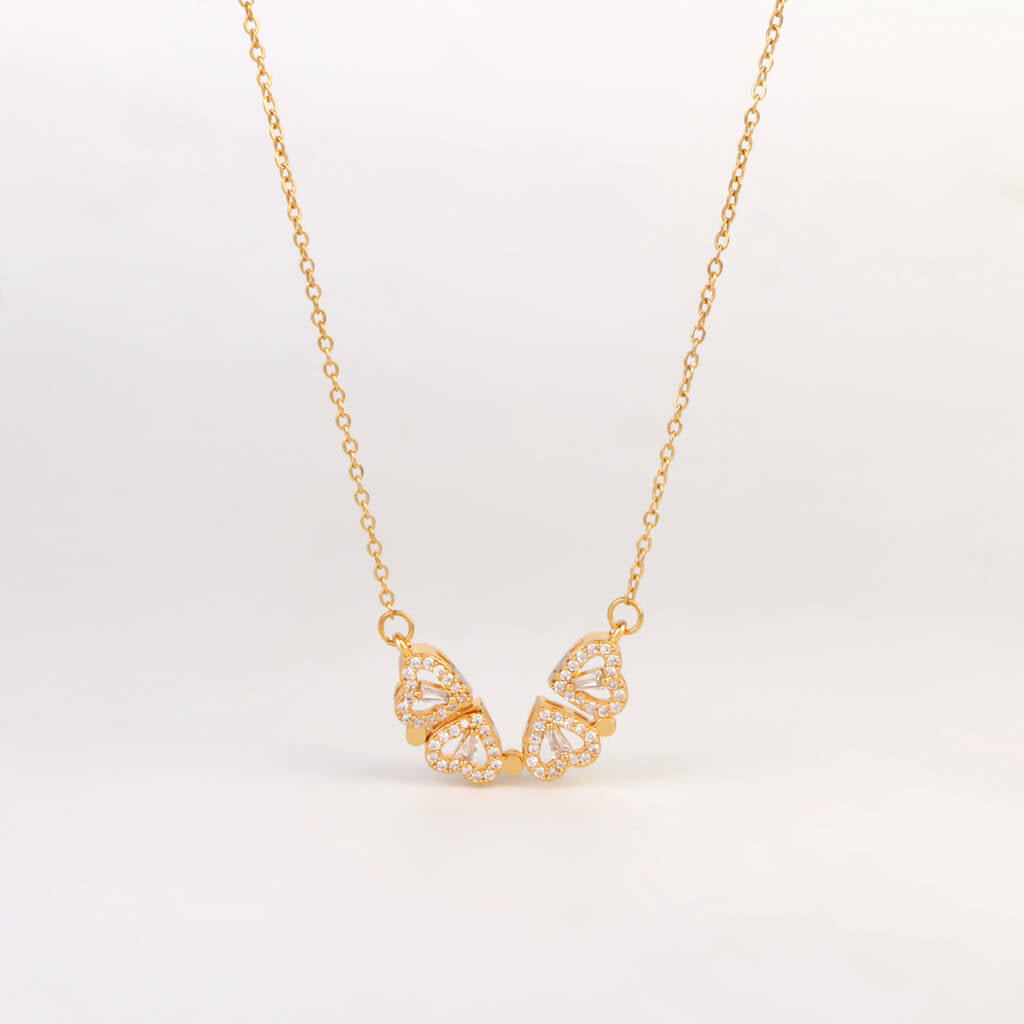 Clover 18K Gold Plated Necklace