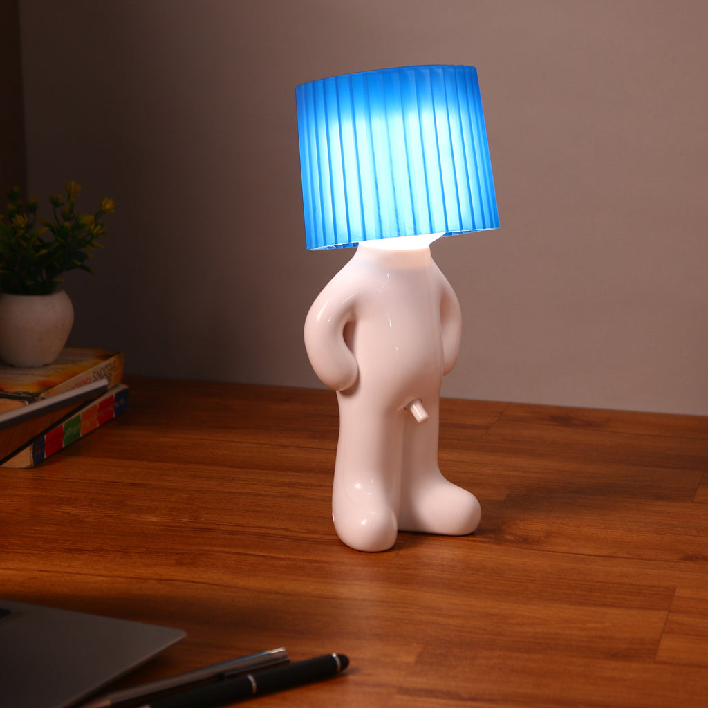 Funny Shy Boy Lamp