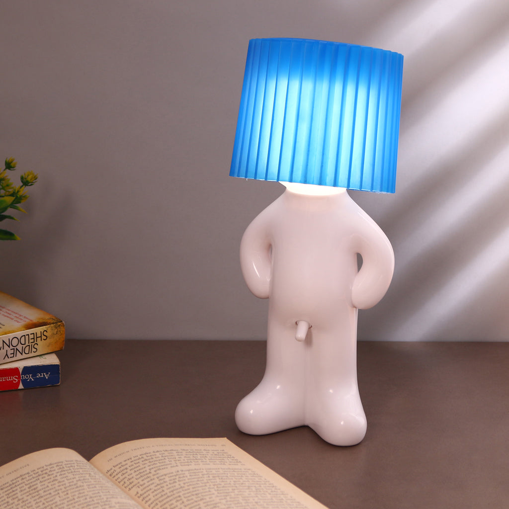 Funny Shy Boy Lamp