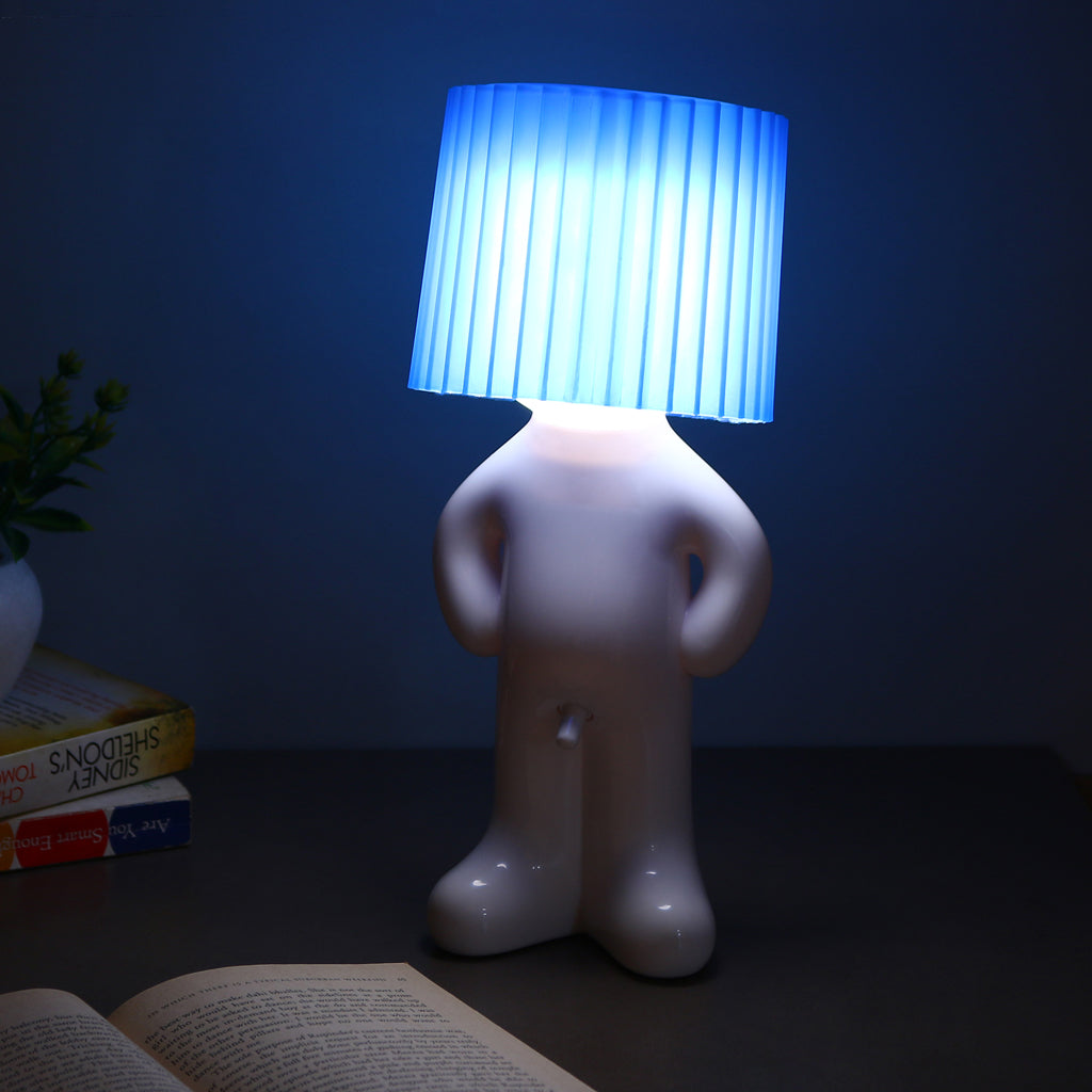 Funny Shy Boy Lamp