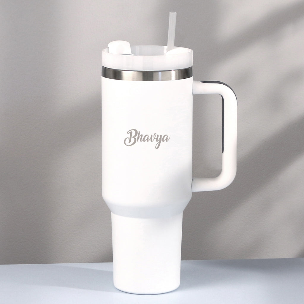 Insulated Sipper Flask with Straw