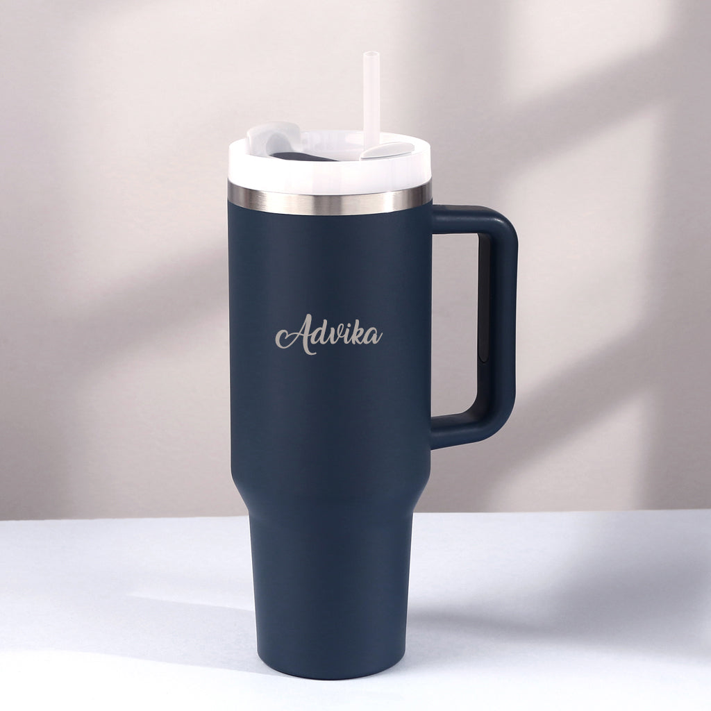 Insulated Sipper Flask with Straw