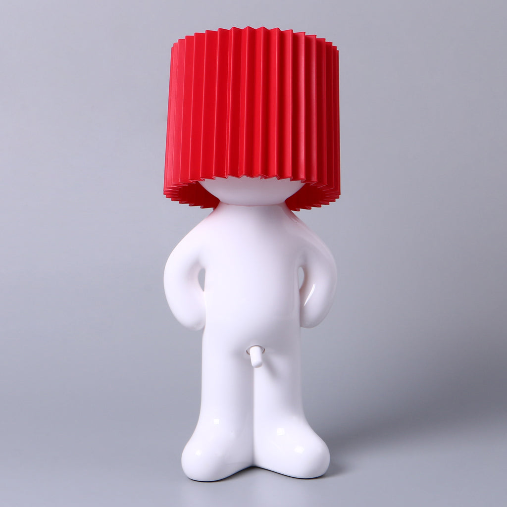 Funny Shy Boy Lamp