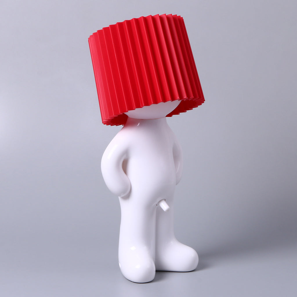 Funny Shy Boy Lamp