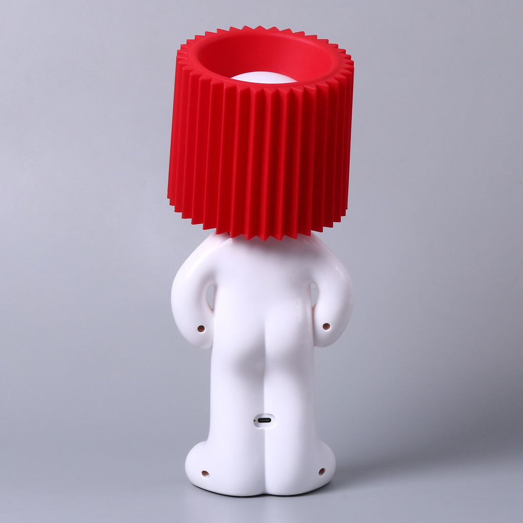 Funny Shy Boy Lamp