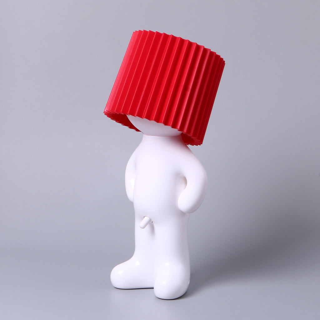 Funny Shy Boy Lamp