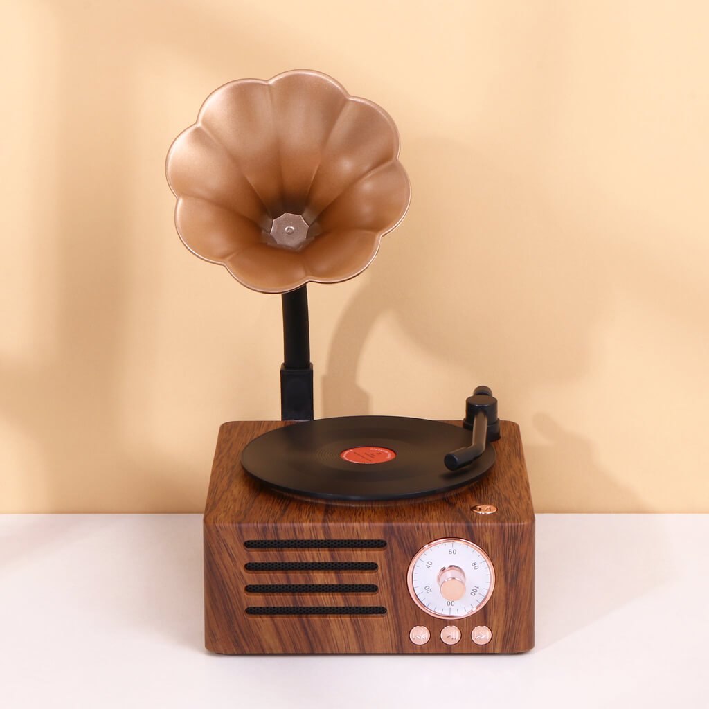 Retro Gramophone Speaker