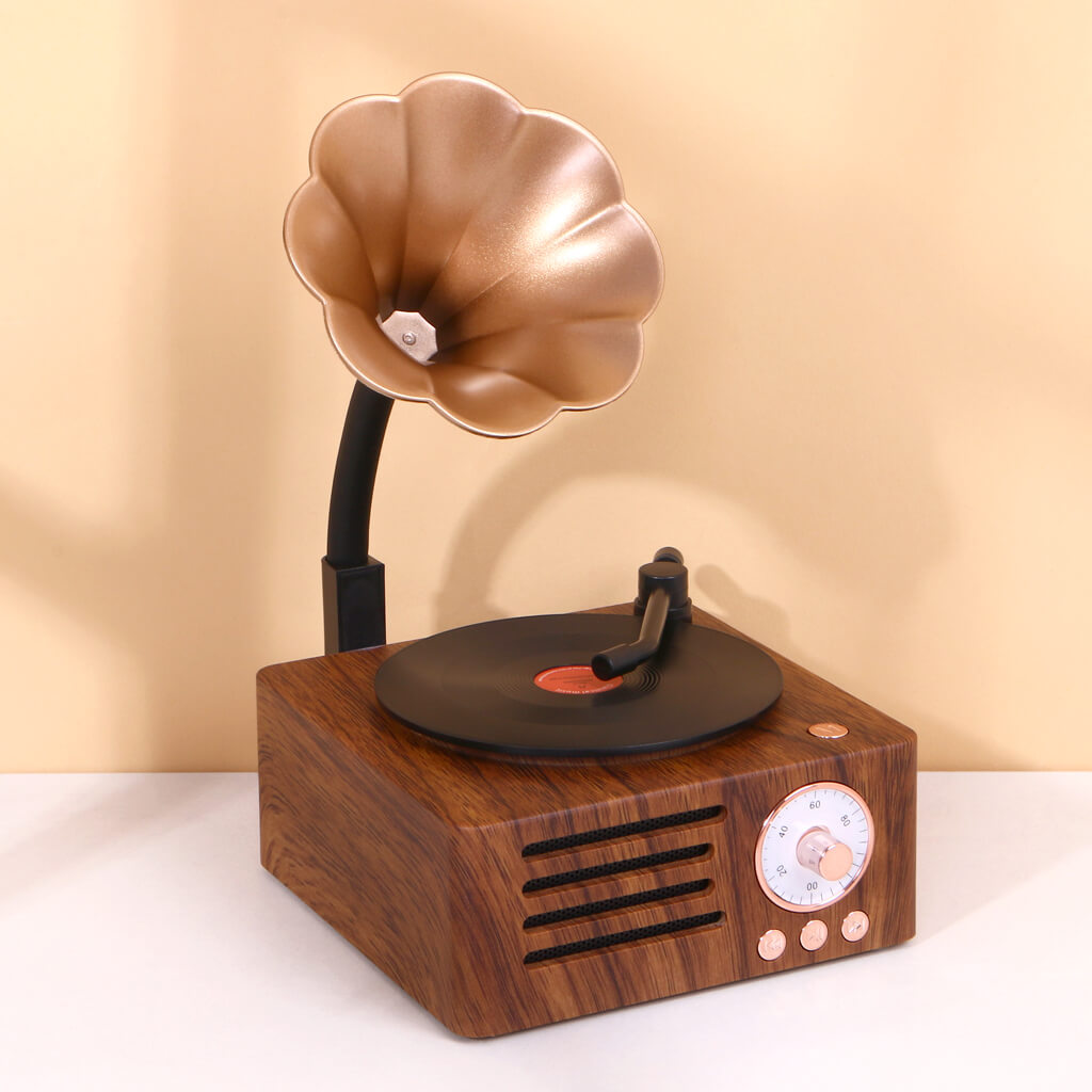 Retro Gramophone Speaker