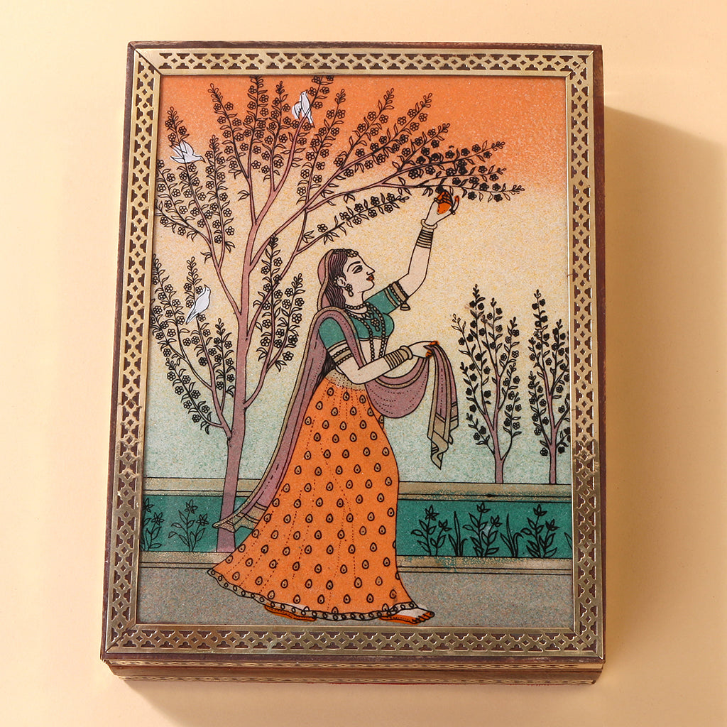 Sheesham Wooden Jewellery Box