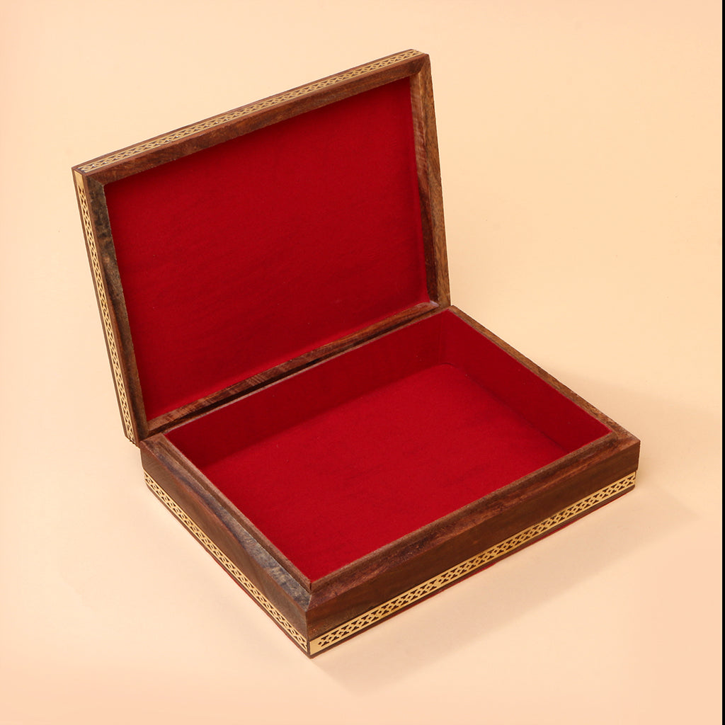 Sheesham Wooden Jewellery Box