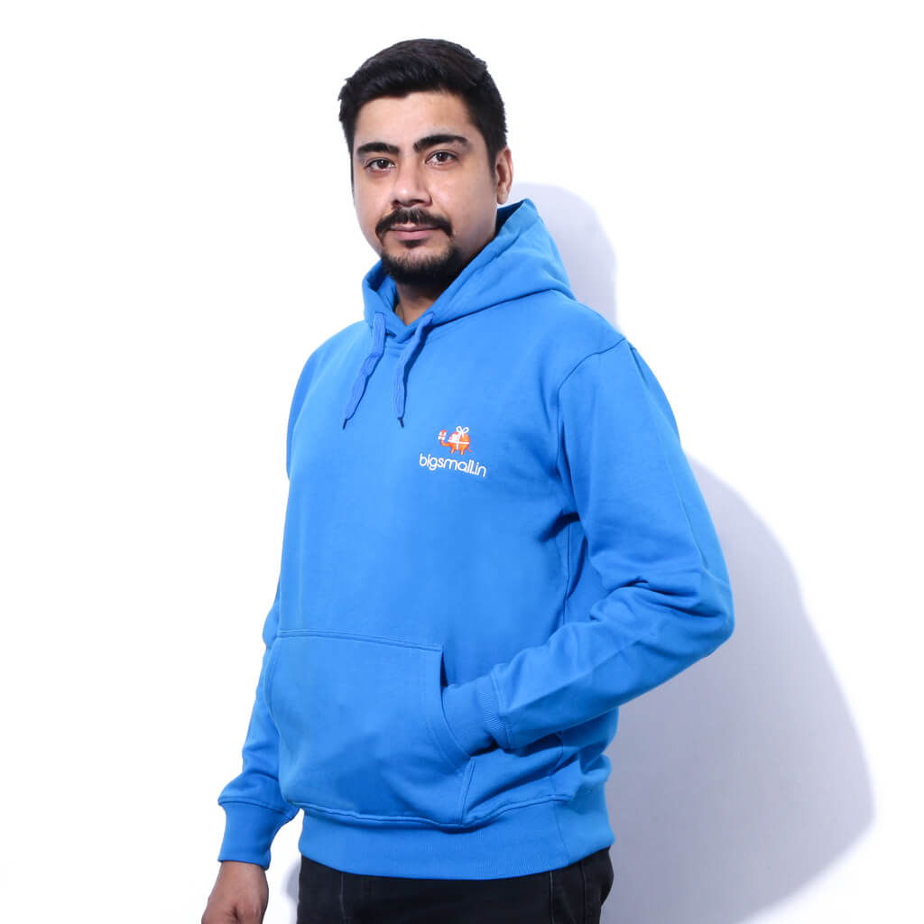 Bigsmall Blue Hoodie