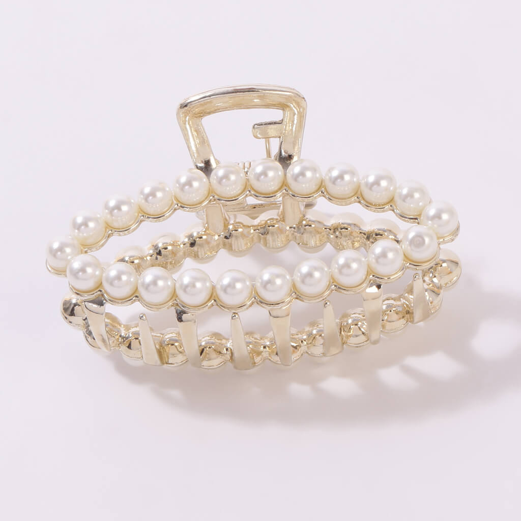 Pearl Hair Clutcher - Set of 3