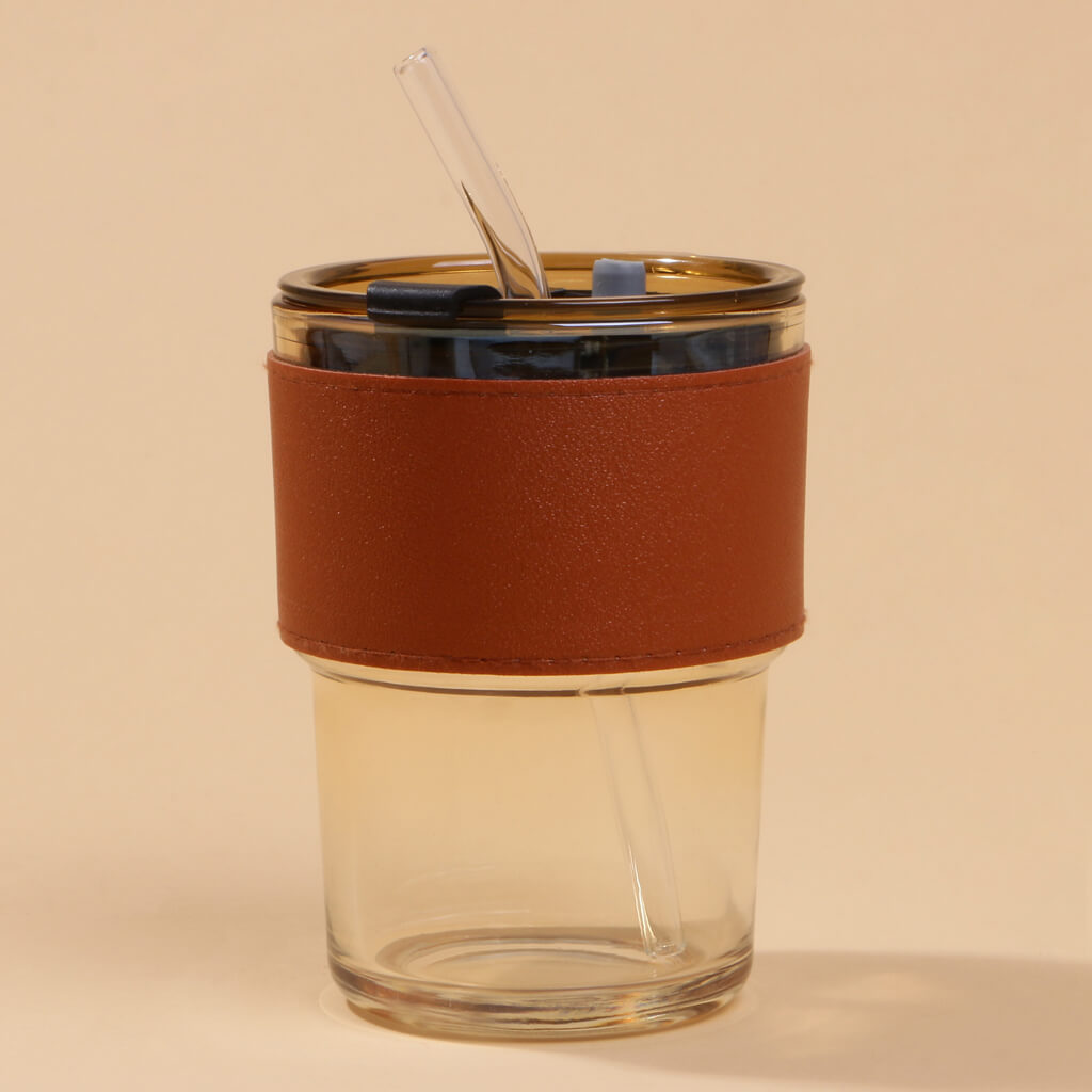 Glass Sipper Tumbler Gift Set