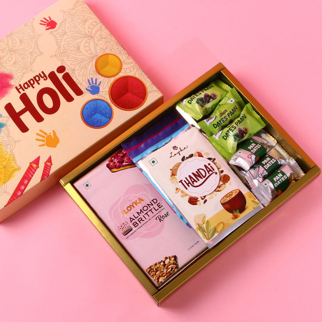 Holi Treats & Colors Hamper