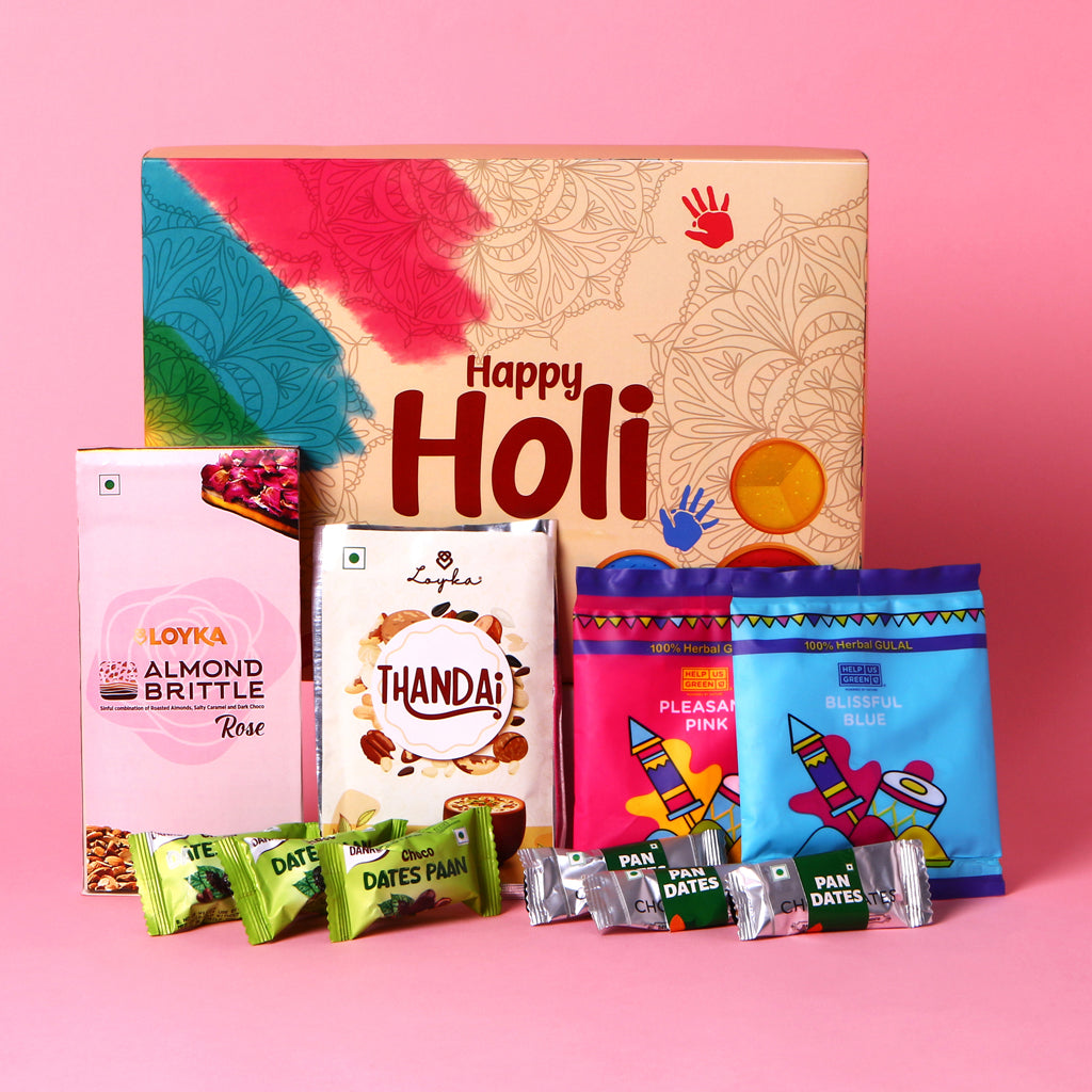 Holi Treats & Colors Hamper