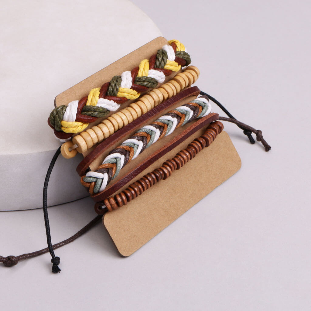 Leather Braided Bracelet