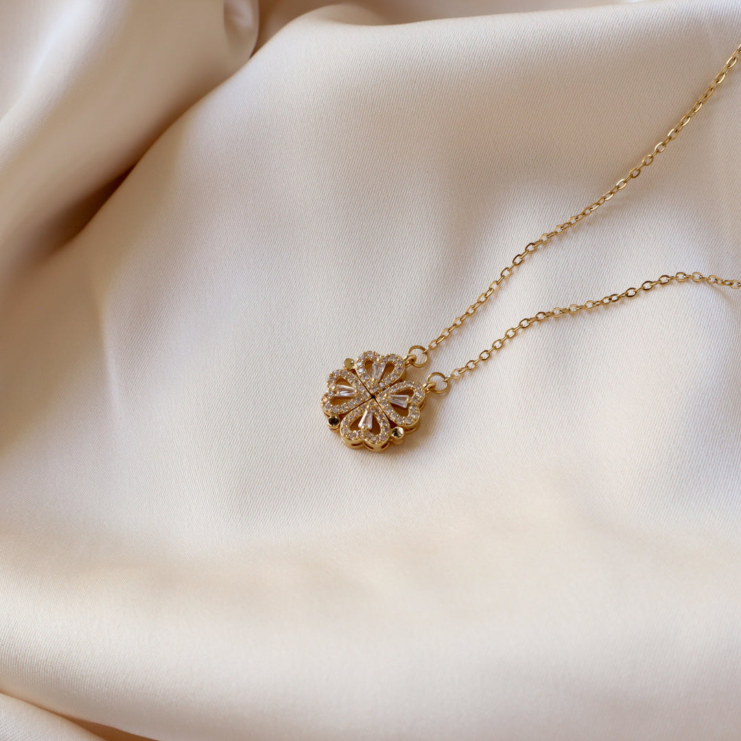 Clover 18K Gold Plated Necklace