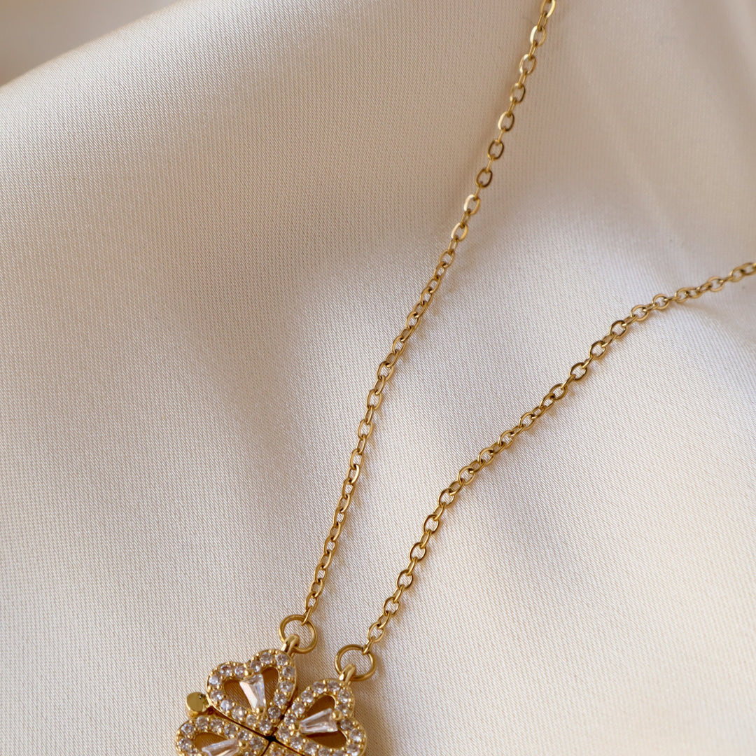 Clover 18K Gold Plated Necklace