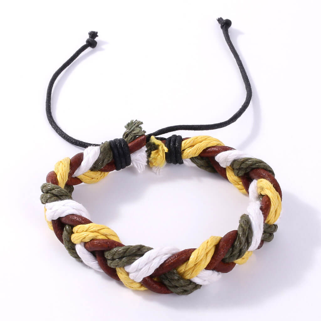 Leather Braided Bracelet