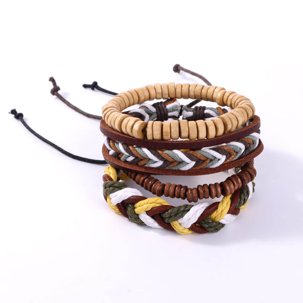 Leather Braided Bracelet