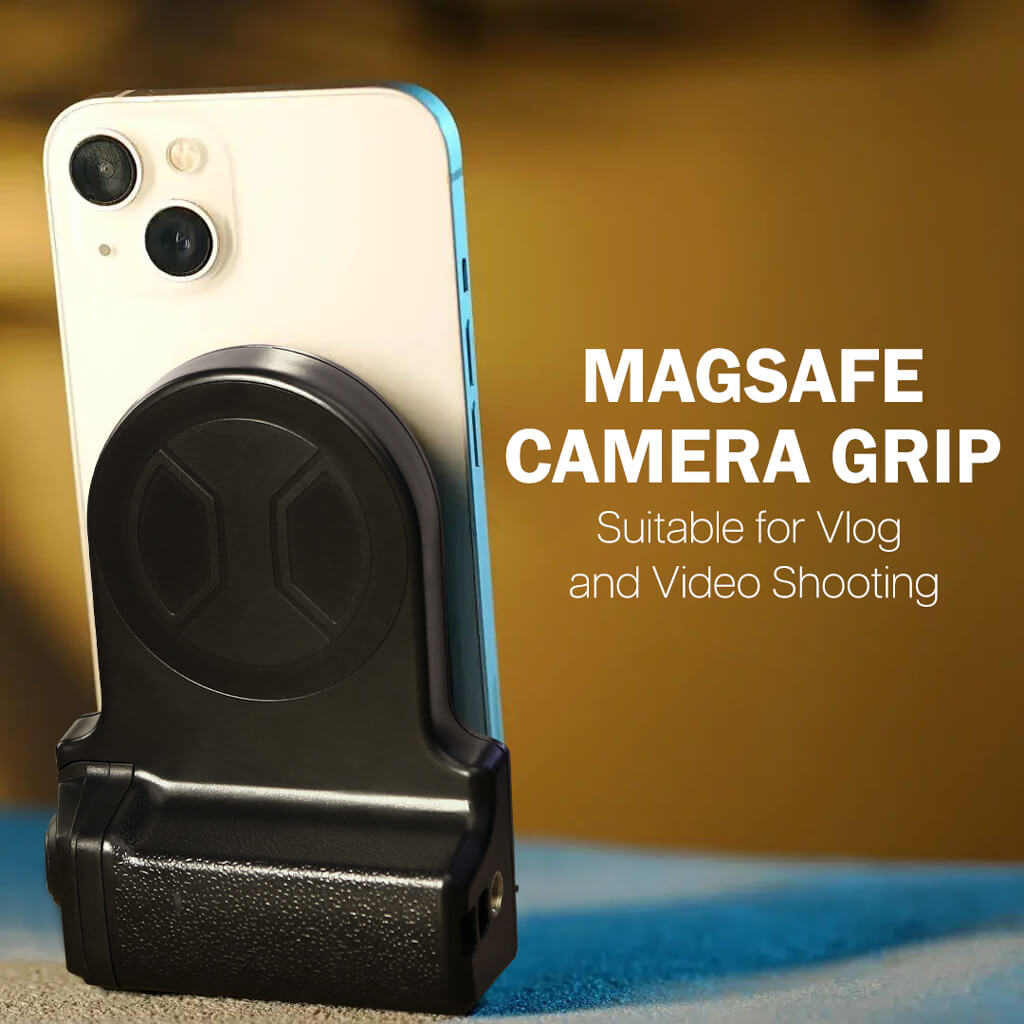 MagSafe Camera Grip with Bluetooth Photo Shutter