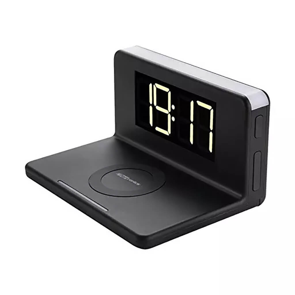 Wireless Charger With Alarm Clock