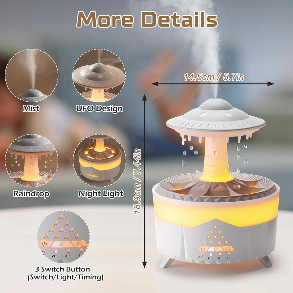 Bigsmall Raindrop Aromatherapy Humidifier