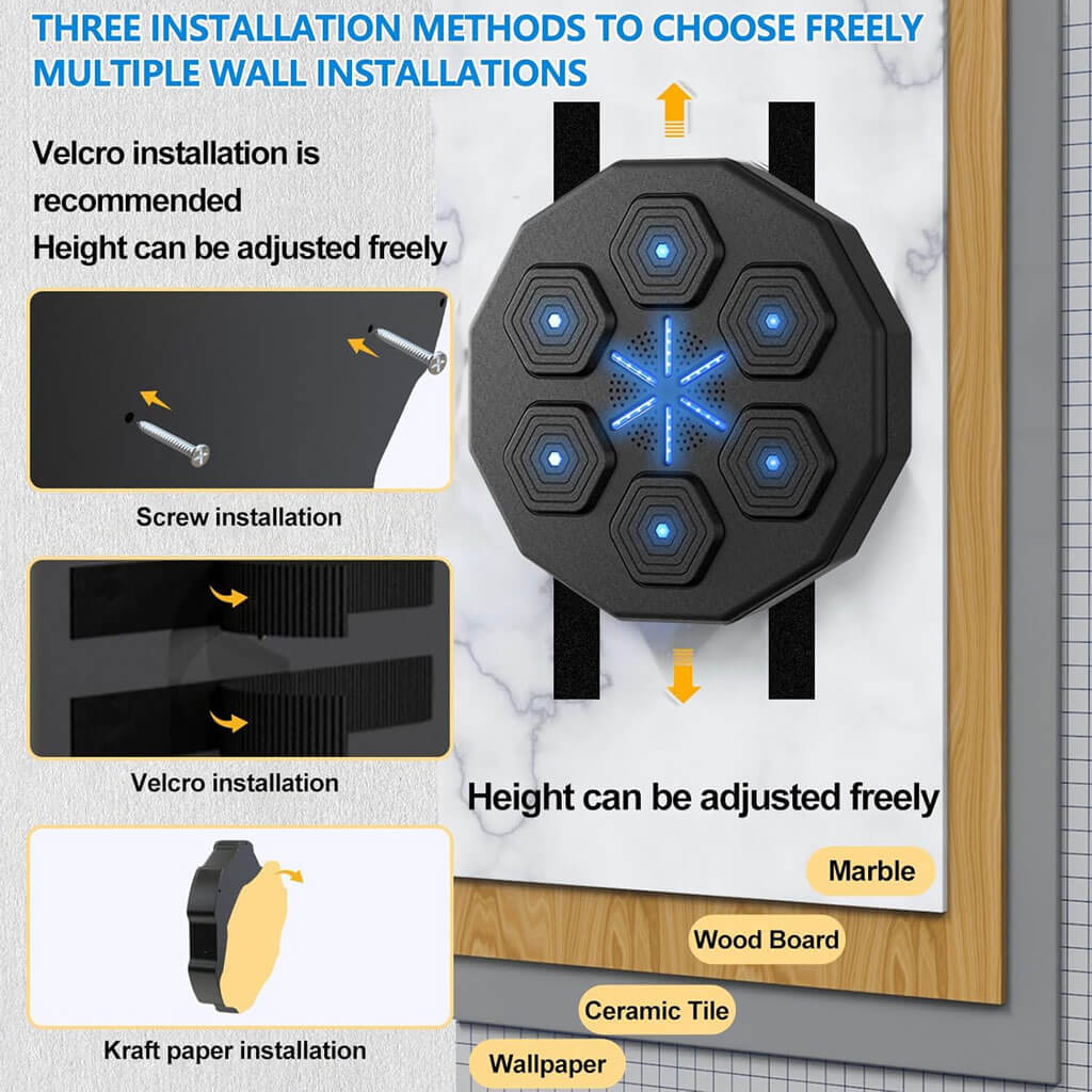 Smart Music Boxing Target