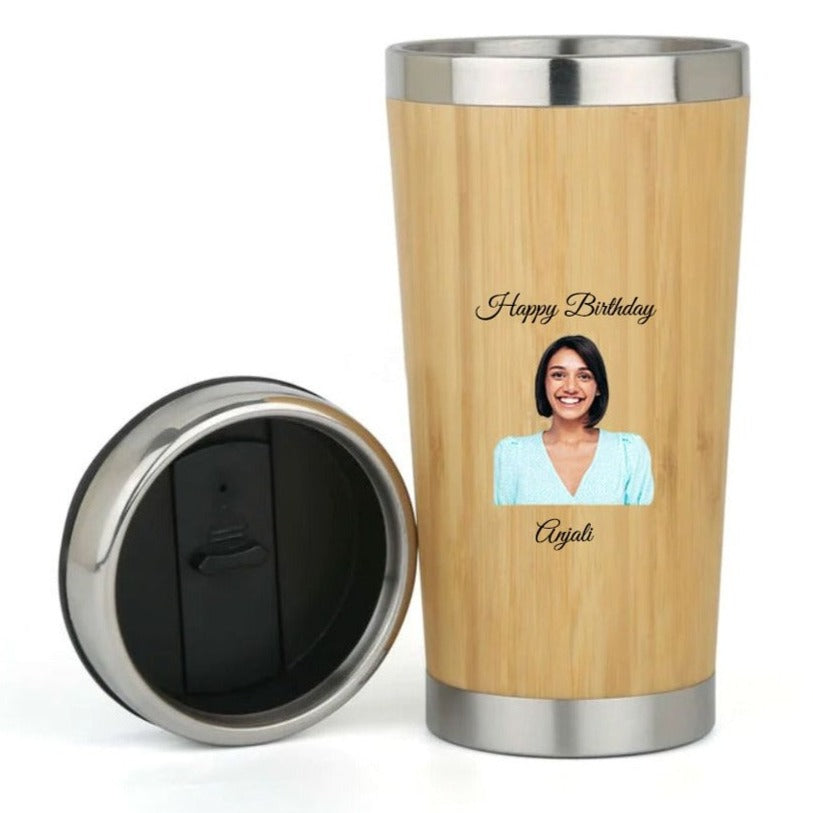 Eco-Friendly Bamboo Flask