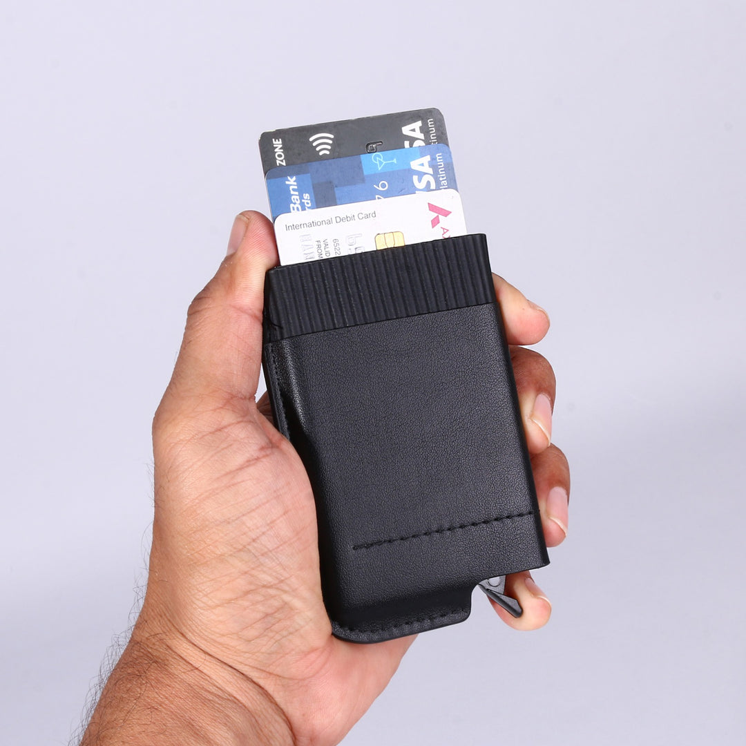 Automatic Pop-up Card Holder