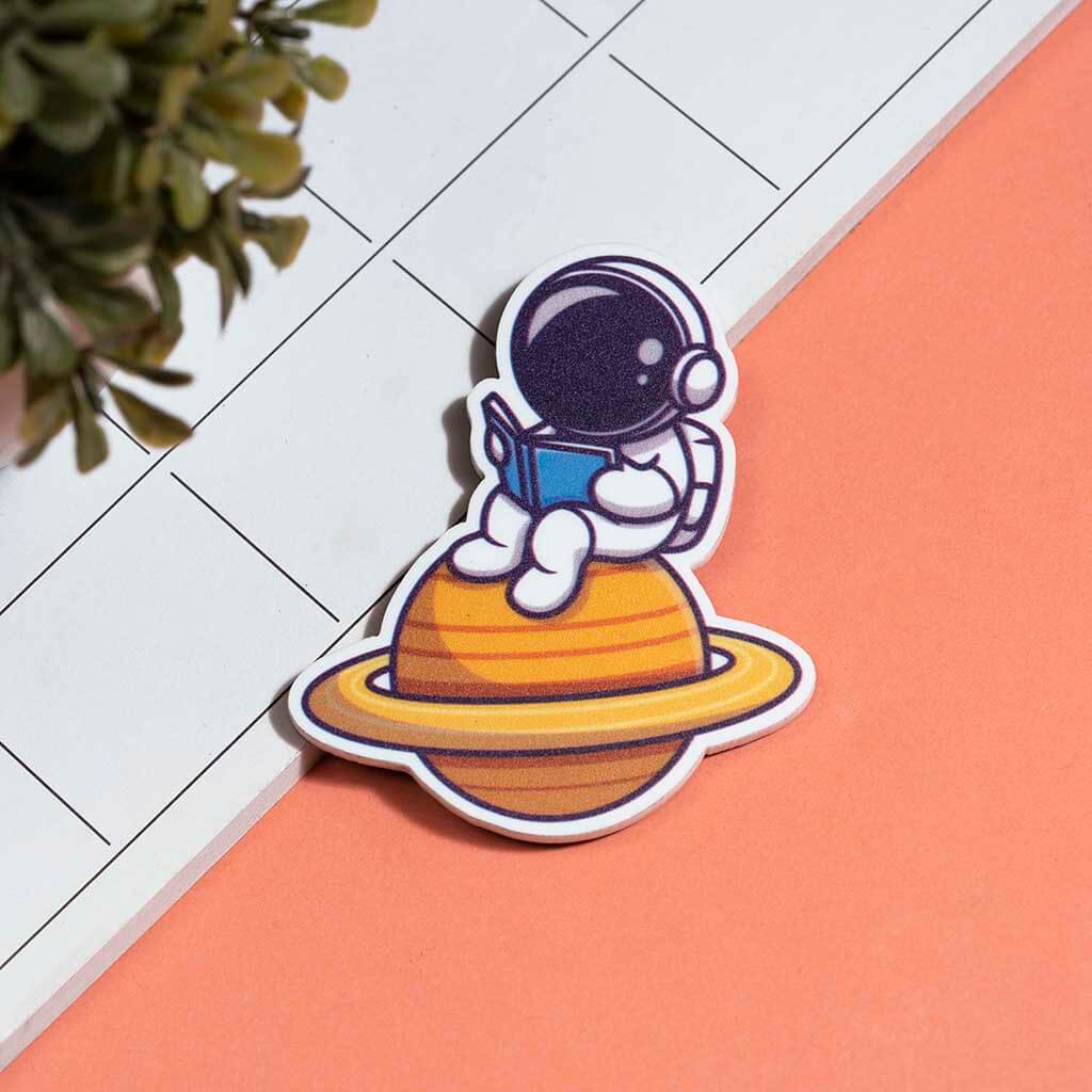 Astro Saturn Fridge Magnet