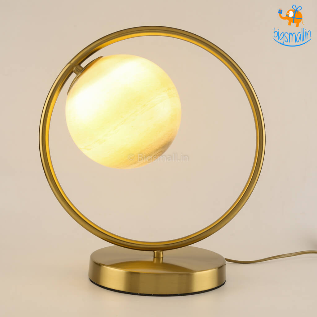 3D Glass Planet Table Lamp