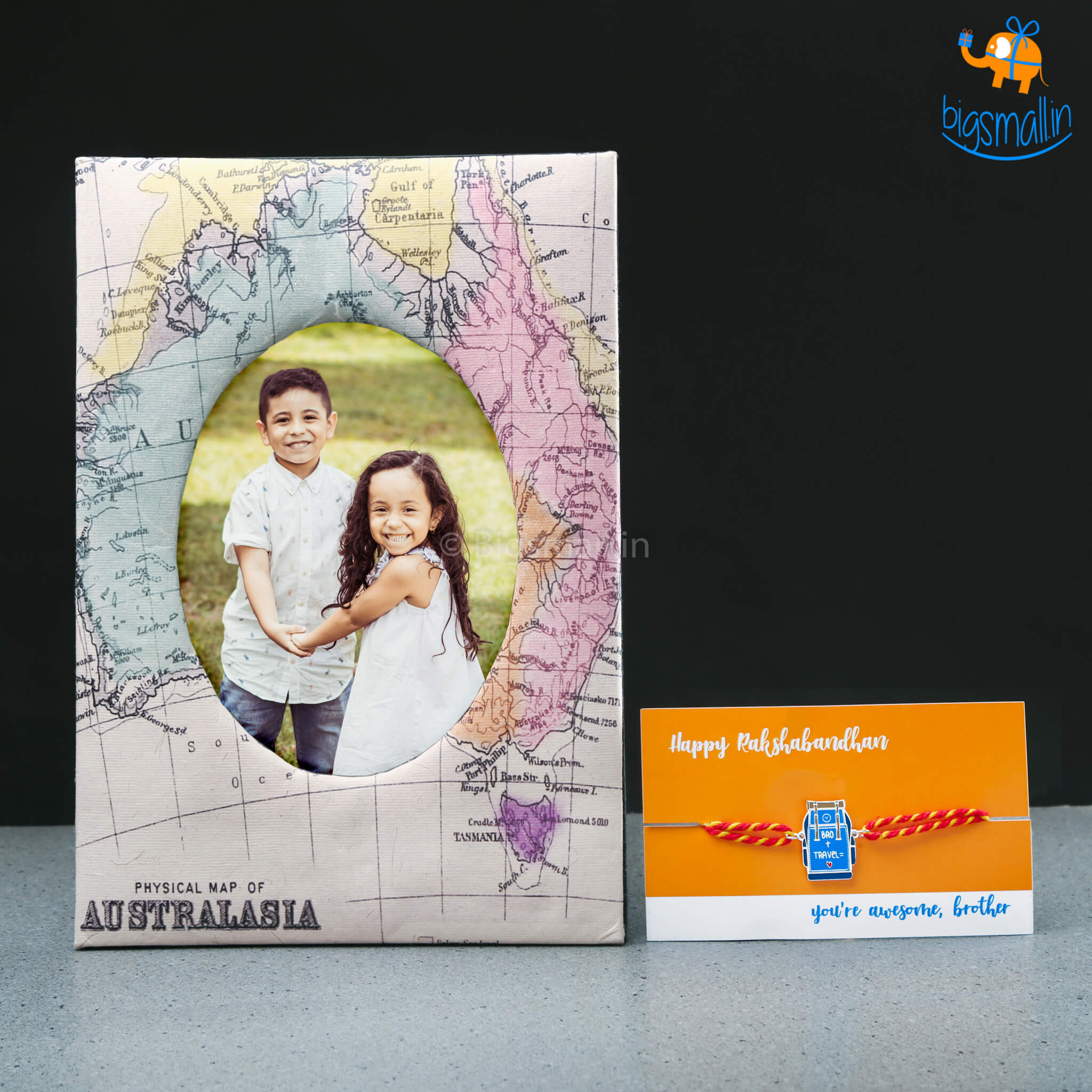 Traveler Bro Rakhi Gift Set