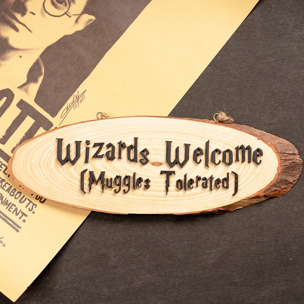 Harry Potter Themed Nameplate – Bigsmall.in