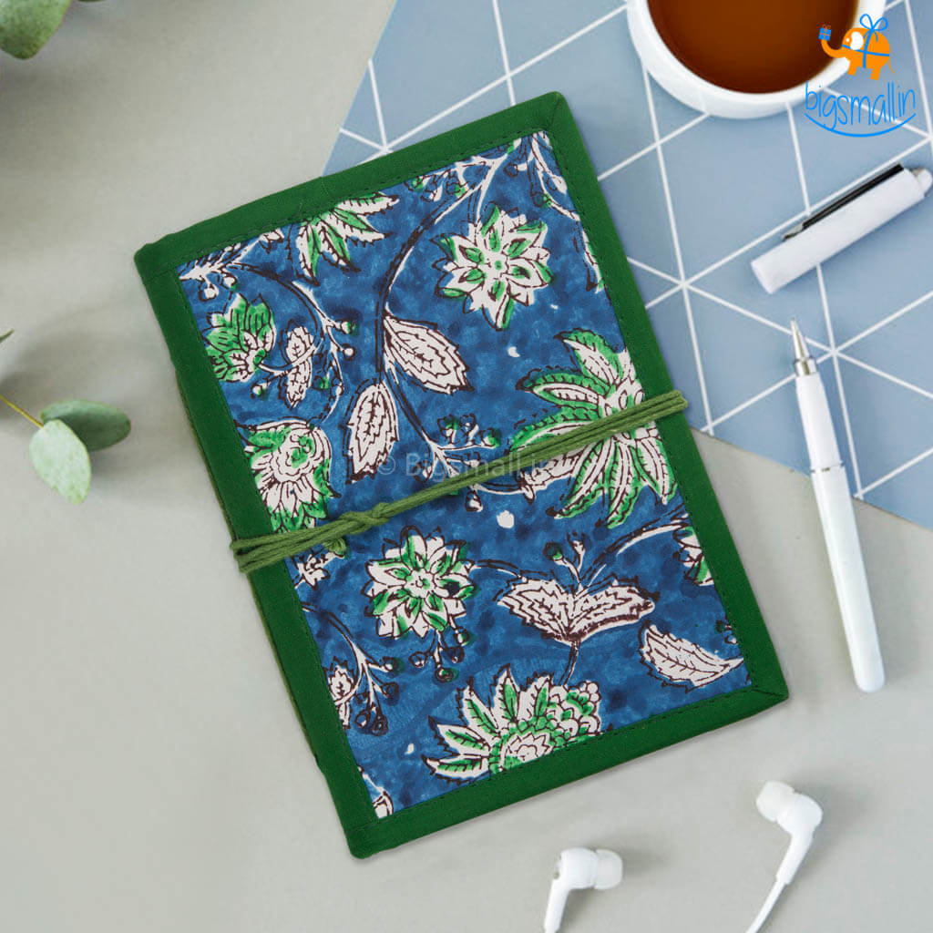 Block Printed Travel Journal