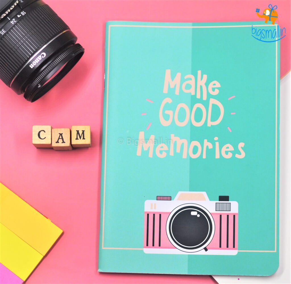 Make Good Memories Ruled Notebook