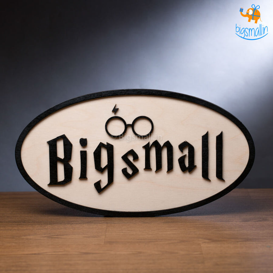 Personalized Harry Potter Themed Nameplate – Bigsmall.in