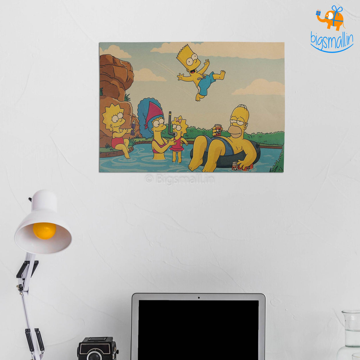 Simpsons Kraft Paper Poster –