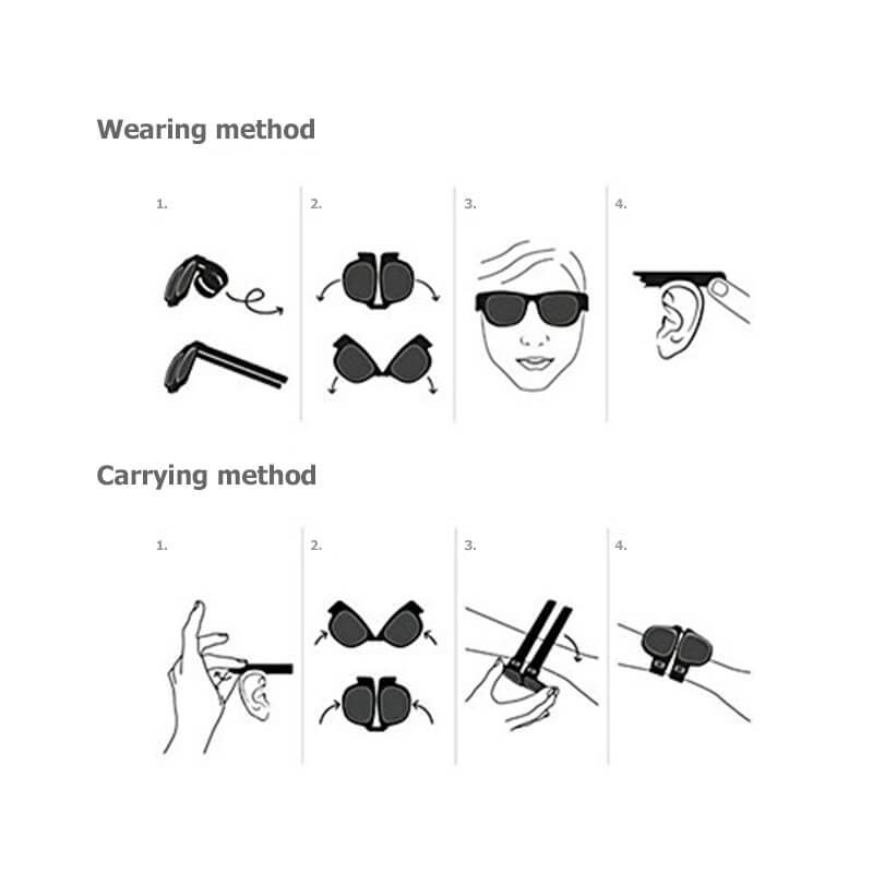 Foldable Sunglasses - bigsmall.in