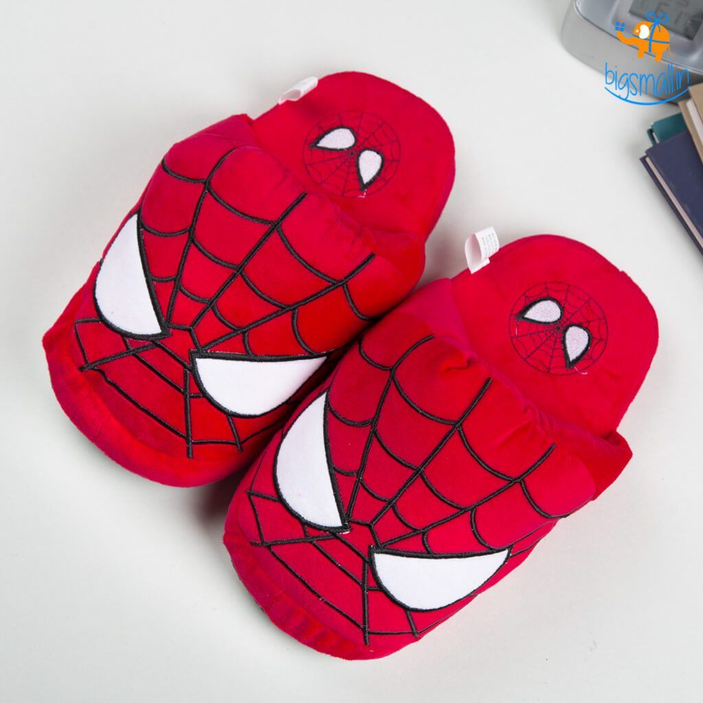 Kids spiderman online slippers